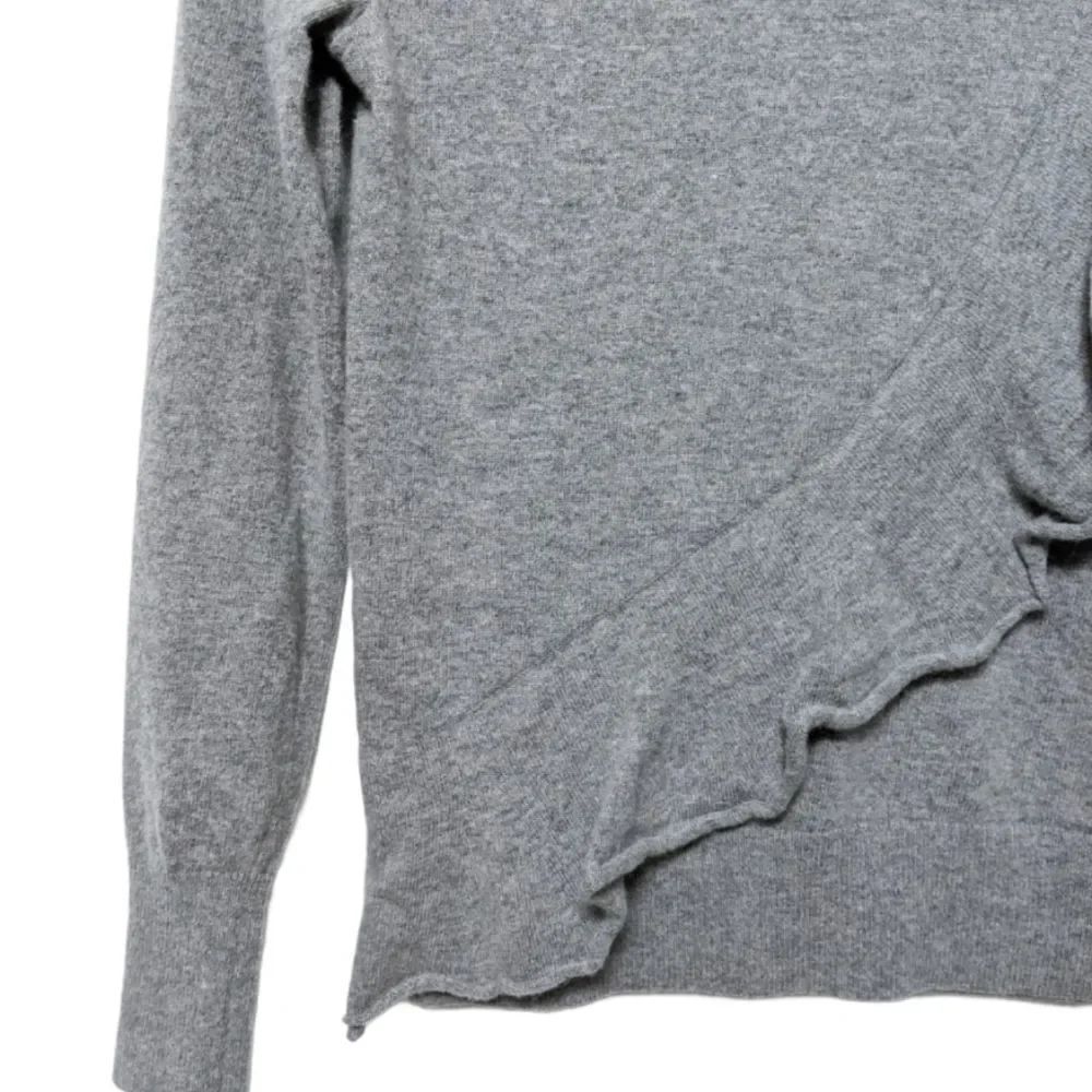 J. CREW Mercantile Ruffle Front Wool Sweater XS - Picture 4 of 8